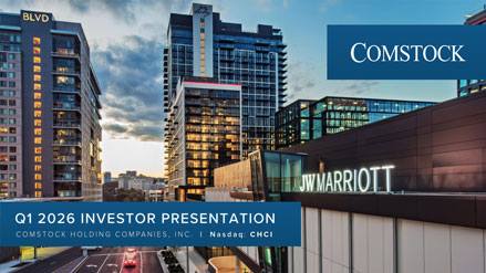 Comstock IR Presentation